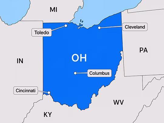 Ohio Location