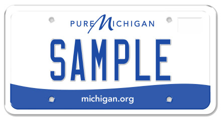 Michigan License Plate Design