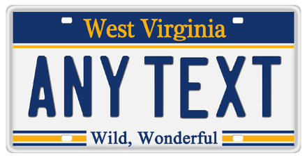 West Virginia License Plate Lookup | WV Plate Number Check