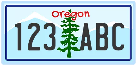 Format Oregon License Plate Format Oregon License Plate