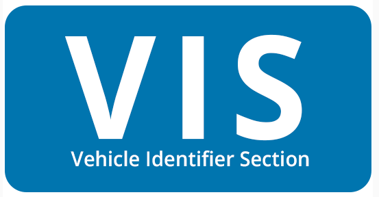 Vehicle Identifier Section (VIS)